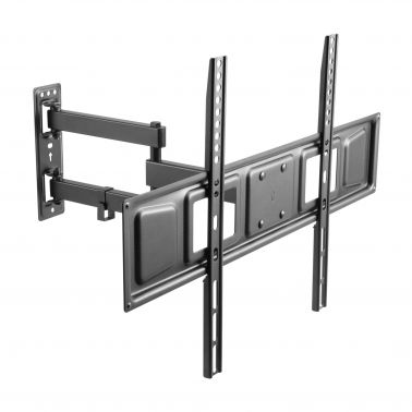 ProperAV Swing Arm Tilt & Swivel 37 - 70\ TV Bracket - Black"""