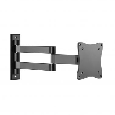 ProperAV Heavy Duty Swing Arm Tilt & Swivel 13 - 28\ TV Bracket Max VESA 100 x"""