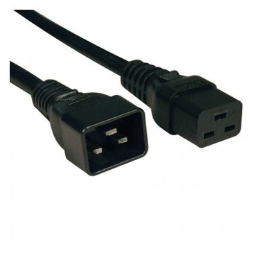 Tripp Lite Heavy-Duty Power Extension Cord, 20A, 12AWG (IEC-320-C19 to IEC-320-C20), 6-ft.