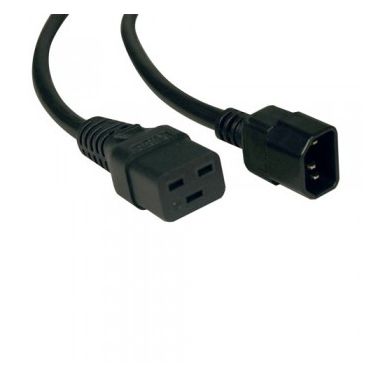 Tripp Lite Heavy-Duty Power Extension Cord, 15A, 14AWG (IEC-320-C19 to IEC-320-C14), 6-ft.