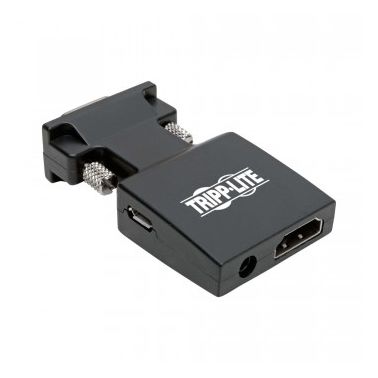 Tripp Lite HDMI to VGA Active Converter with Audio (F/M), 1920 x 1200 (1080p)  60 Hz