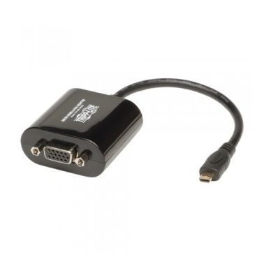 Tripp Lite Micro HDMI to VGA Converter Adapter for Smartphones / Tablets / Ultrabooks - 1920 x 1200, 1080p