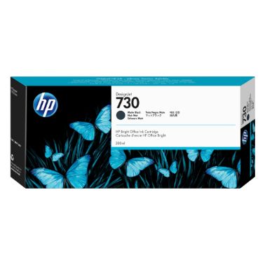 HP P2V71A/730 Ink cartridge black matt 300ml for HP DesignJet T 1600/1700/940