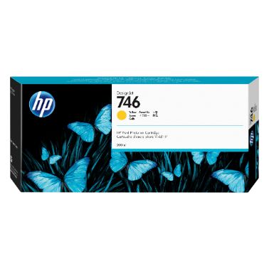 HP P2V79A/746 Ink cartridge yellow 300ml for HP DesignJet Z 6/9+