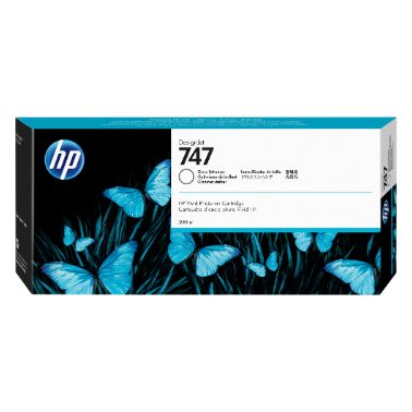 HP P2V87A/747 Ink cartridge Gloss-Enhancer 300ml for HP DesignJet Z 9+