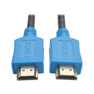 Tripp Lite High-Speed HDMI Cable with Digital Video and Audio, Ultra HD 4K x 2K (M/M), Blue, 3.05 m