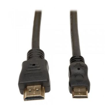 Tripp Lite HDMI to Mini HDMI Cable with Ethernet, Digital Video with Audio Adapter (M/M), 1.83 m (6-ft.)