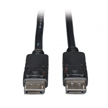 Tripp Lite DisplayPort Cable with Latches (M/M), 4K x 2K 3840 x 2160, 1.83 m (6-ft.)