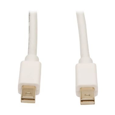 Tripp Lite Mini DisplayPort Cable (M/M), White 1.83 m (6-ft.)