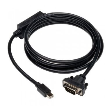 Tripp Lite Mini DisplayPort 1.2 to VGA Active Adapter Cable, Mini DP to HD15 (M/M), 1920 x 1200 / 1080p, 3.05 m (10-ft.)