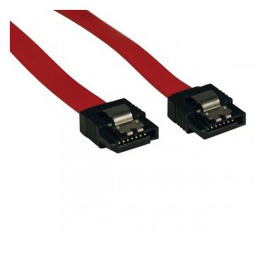 Tripp Lite Serial ATA (SATA) Latching Signal Cable (7Pin/7Pin), 20.32 cm (8-in.)