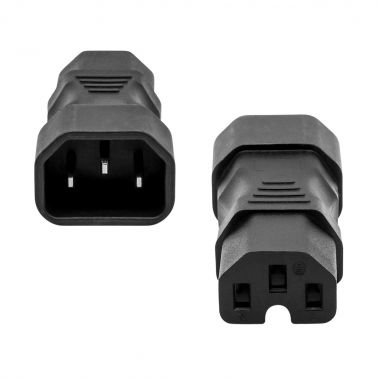 ProXtend PC-C14C15-000 power plug adapter C14 C15 Black