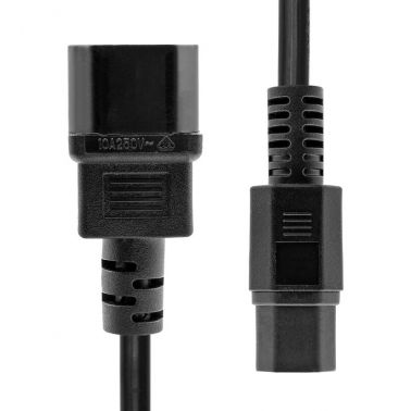 ProXtend C14 to C15 Power Cord Black 0.5m