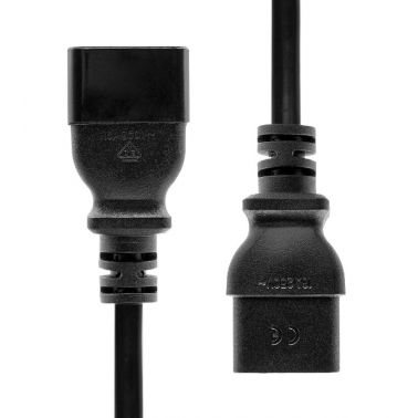 ProXtend C19 to C20 Power Extension Cord Black 1m