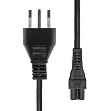 ProXtend Type L (Italy) to C5 Power Cord Black 3m