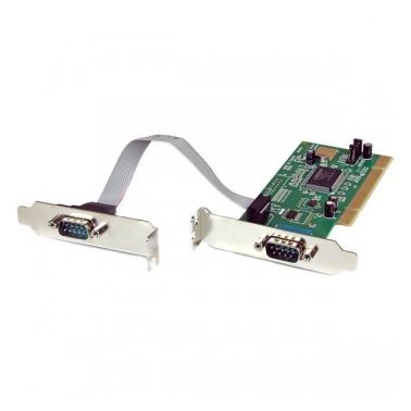 StarTech.com 2 Port PCI Low Profile RS232 Serial Adapter Card with 16550 UART