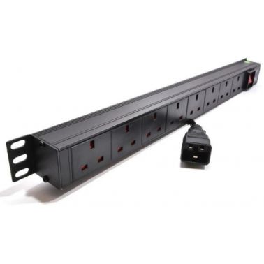 LMS 12 Way Vertical UK 13A Switched PDU > IEC14