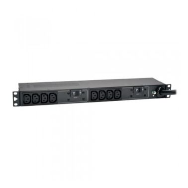 Tripp Lite 7.4kW Single-Phase 230V Basic PDU, 10 C13 Outlets, IEC 309 32A Blue Input, 3.6 m Cord, 1U Rack-Mount