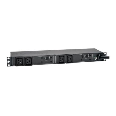 Eaton Tripp Lite PDUH32HV19 7.7kW Single-Phase 200-240V Basic PDU, 4 C19 Outlets, IEC 309 32A Blue Input, 