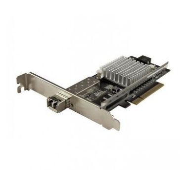 StarTech.com 1-Port 10G SFP+ Fiber Optic Network Card - PCIe - Intel Chip - MM