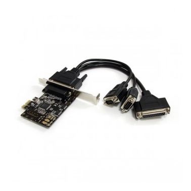 StarTech.com 2S1P PCI Express Serial Parallel Combo Card with Breakout Cable