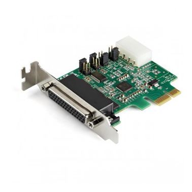 StarTech.com 4-Port PCI Express RS232 Serial Adapter Card - 16950 UART - 256-byte FIFO Cache - ASIX AX99100 - Low Profile Bracket - Replacement for PEX4S952LP (PEX4S953LP)