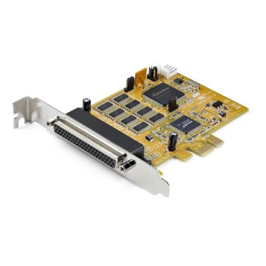 StarTech.com 8-Port PCI Express RS232 Serial Adapter Card - PCIe RS232 Serial Card - 16C1050 UART - 