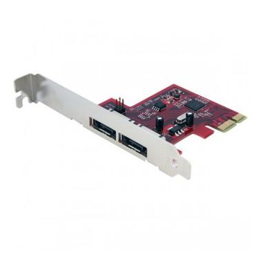 StarTech.com 2 Port SATA 6 Gbps PCI Express eSATA Controller Card