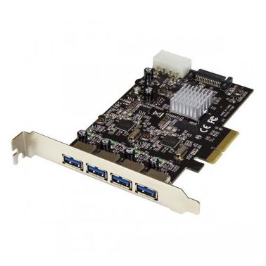 StarTech.com 4-Port USB 3.1 (10Gbps) Card - 4x USB-A with Two Dedicated Channels - PCIe