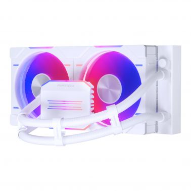 Phanteks Glacier One 240D30 DRGB Processor All-in-one liquid cooler 12 cm White 1 pc(s)