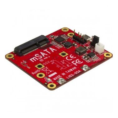 StarTech.com USB to mSATA Converter for Raspberry Pi and Development Boards