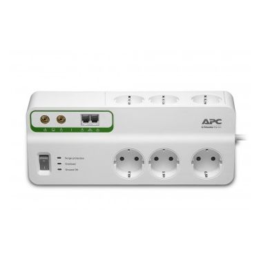 APC PMH63VT-GR surge protector 6 AC outlet(s) 230 V 22.74 m White