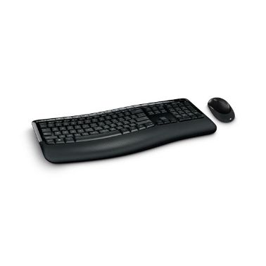 Microsoft 5050 keyboard RF Wireless + USB QWERTY UK English Black