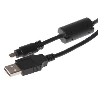 Maplin PRACB01 USB cable 0.5 m USB 2.0 USB A Mini-USB B Black