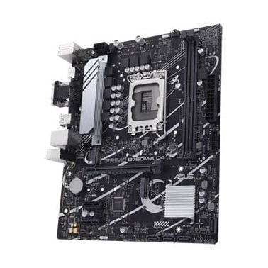 ASUS PRIME B760M-K D4 - Motherboard - micro ATX - LGA1700 Socket - B760 Chipset - USB 3.2 Gen 1 - 2.
