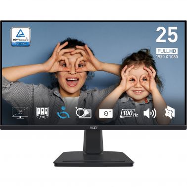 MSI Pro MP251 computer monitor 62.2 cm (24.5") 1920 x 1080 pixels Full HD LED Black