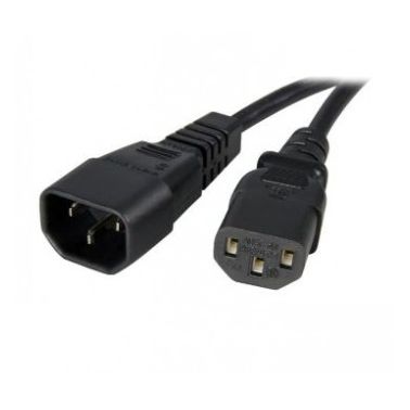 StarTech.com 1m Standard Computer Power Cord Extension - C14 to C13