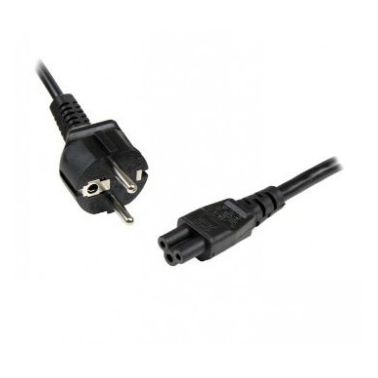 StarTech.com 1m 3 Prong Laptop Power Cord �� Schuko CEE7 to C5 Clover Leaf Power Cable Lead