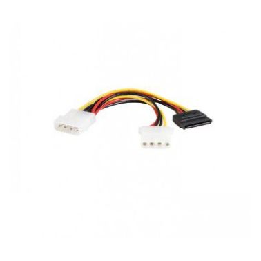 StarTech.com 6in LP4 to LP4 SATA Power Y Cable Adapter