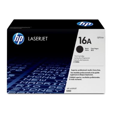 HP Q7516A/16A Toner cartridge black, 12K pages ISO/IEC 19752 for Canon LBP-3500