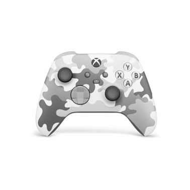 Microsoft Xbox Wireless Controller – Arctic Camo Special Edition Grey, White Bluetooth Gamepad Analogue / Digital Android, PC, Xbox One, Xbox Series S, Xbox Series X, iOS