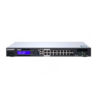 QNAP QGD-1600P Managed Gigabit Ethernet (10/100/1000) Black,Grey Power over Ethernet (PoE)