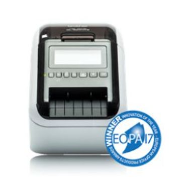 Brother QL-820NWB, Direct Thermal Label printer, WiFi, BT, Ethernet, USB, AirPrint, LCD Backlight No