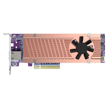 QNAP Card QM2 interface cards/adapter Internal PCIe, RJ-45