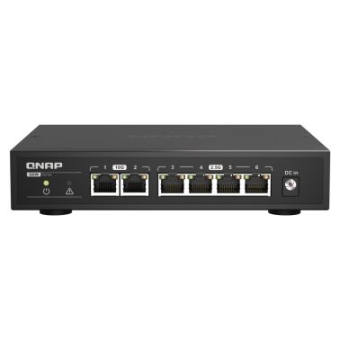 QNAP QSW-2104-2T network switch Unmanaged 2.5G Ethernet (100/1000/2500) Black