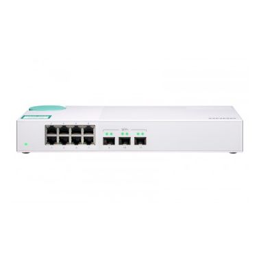 QNAP QSW-308S network switch Unmanaged Gigabit Ethernet (10/100/1000) White