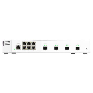 QNAP QSW-M2106-4S network switch Managed L2 2.5G Ethernet (100/1000/2500) White