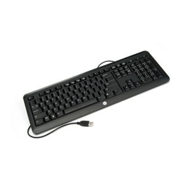 HP QY776AA keyboard USB Black