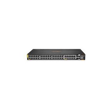 HPE HPE Aruba 6200M 36G 12SR5 Class6 PoE 4SFP+ TAA Switch - Switch - Max. Stacking Distance 10 kms - L3 - Managed - 36 x 10/100/1000 (4PPoE) + 12 x 1/2.5/5GBase-T (4PPoE) + 4 x 1 Gigabit / 10 Gigabit SFP+ (uplink / stacking) - front and side to back - rac