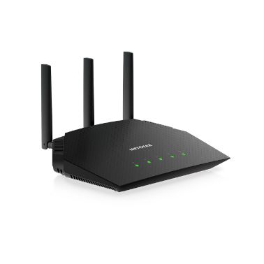 Netgear RAX10-100EUS WiFi 6 Router wireless router Gigabit Ethernet Dual-band Black